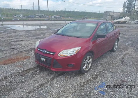2014 Ford Focus Se from USA, damaged, VIN 1FADP3F21EL447407